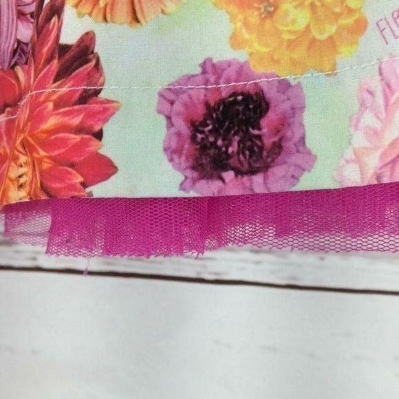 Florabelle Girl's Floral Pink Spring Fairy People Sleeveless Tulle Dress Size 3T - Picture 6 of 7